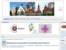 Tablet Screenshot of lasowice.eu